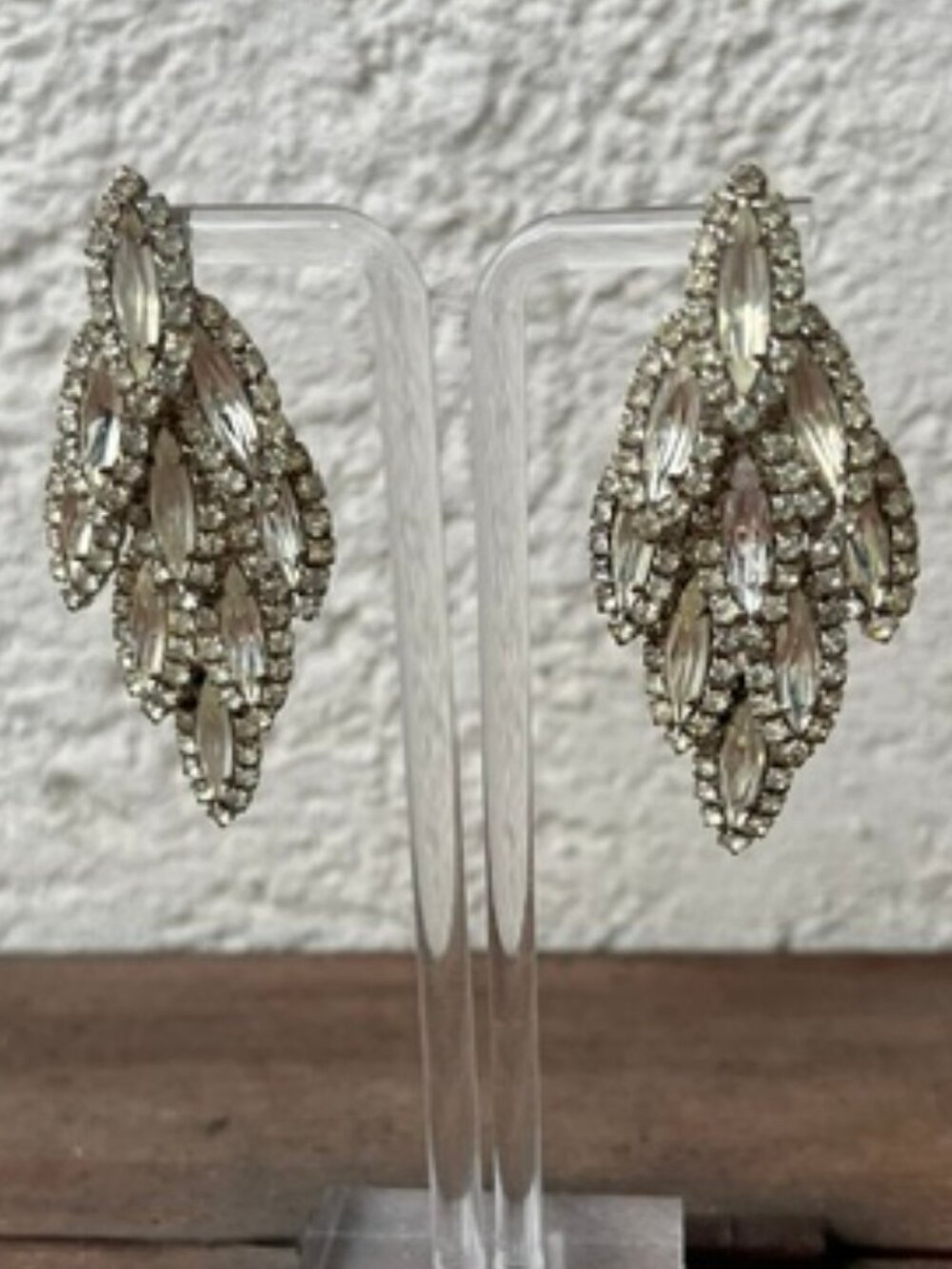 Cascading Marquise Crystal Earrings